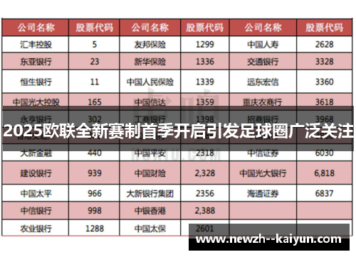 2025欧联全新赛制首季开启引发足球圈广泛关注 2025欧联全新赛制首季开启引发足球圈广泛关注